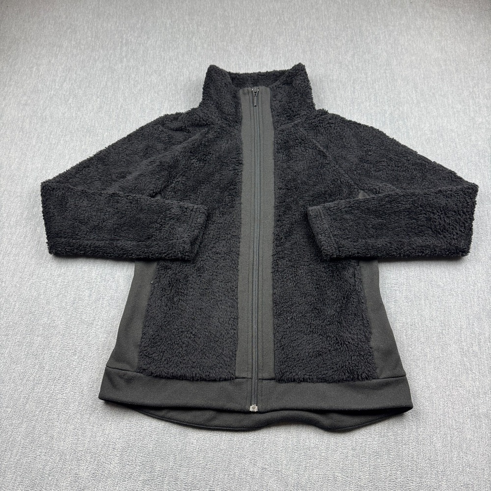 The North Face Jacket Womens Small Black Osito 2 Fur Fleece Full Zip Outdoor Top